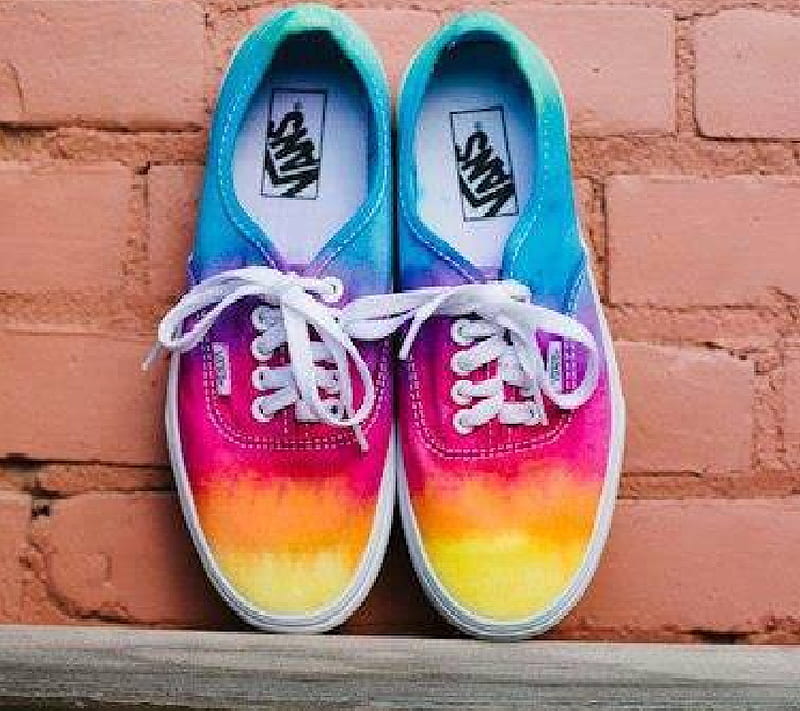 Rainbow shoes, cool, girlish nice, HD wallpaper | Peakpx