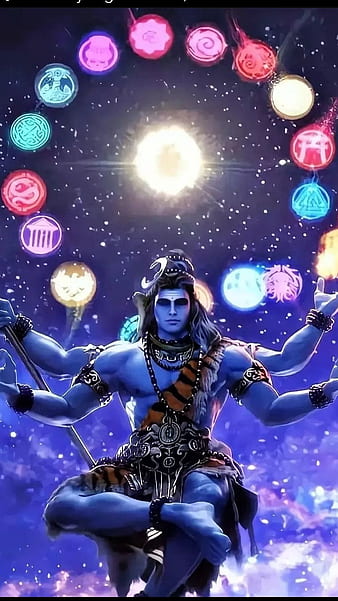 Lord Shiva, Universe Background, god, mahadev, HD phone wallpaper | Peakpx