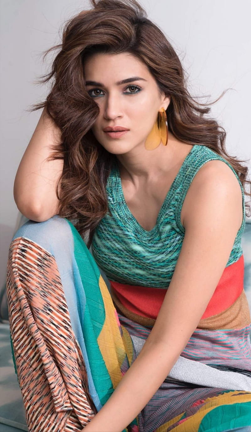 Nabha, actress, back, beauty, black dress, bollywood, indian, smile, HD  phone wallpaper