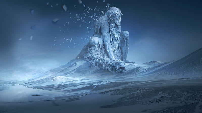 Ice Man Creature, HD wallpaper