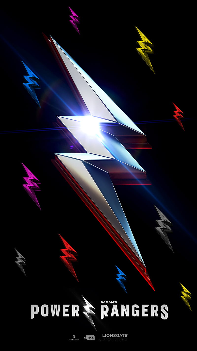 Colored Bolts, tv, action, morphing, kitschy, powerrange, HD phone wallpaper