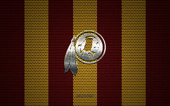 Download The Washington Redskins Logo With The Words Hail To The Redskins  Wallpaper