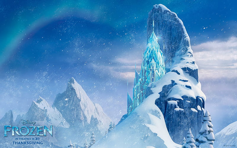 Ice Castle, ice, castle, movies, frozen, animated-movies, HD wallpaper
