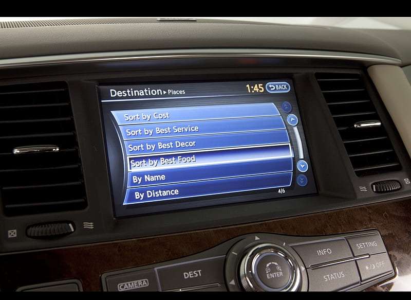 2011 Infiniti QX - Onboard Computer, car, HD wallpaper