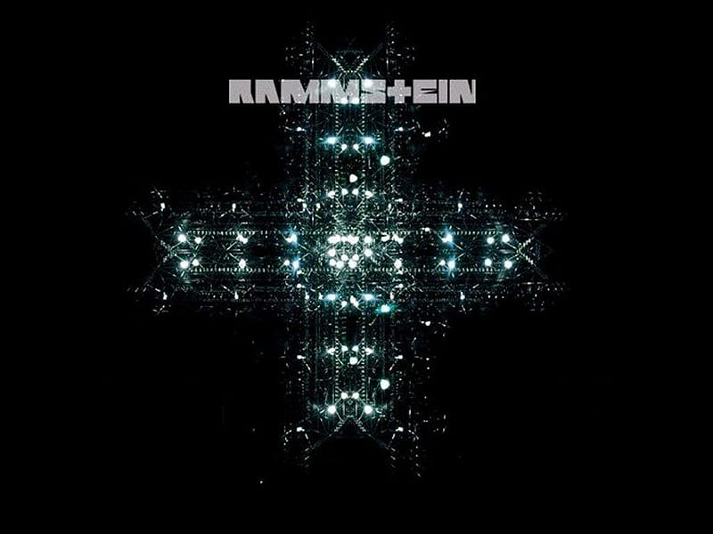 Rammstein Cross Light, metal, rammstein, heavy metal, music, HD wallpaper