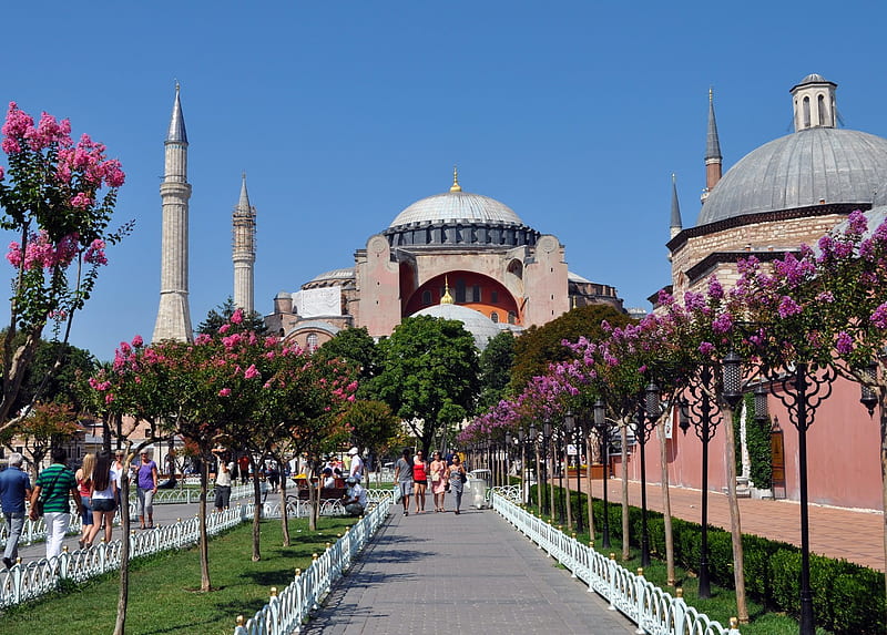 Istanbul turkey ayasofya summer city museum beauty . . 982778, HD wallpaper