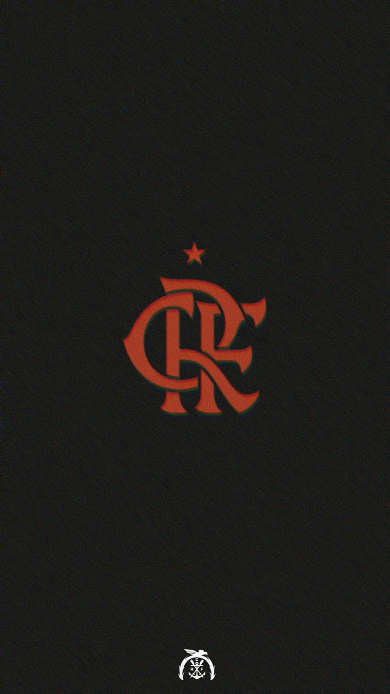 Flamengo Fundo, abstract, black, brazil, preto, symbols, HD phone wallpaper