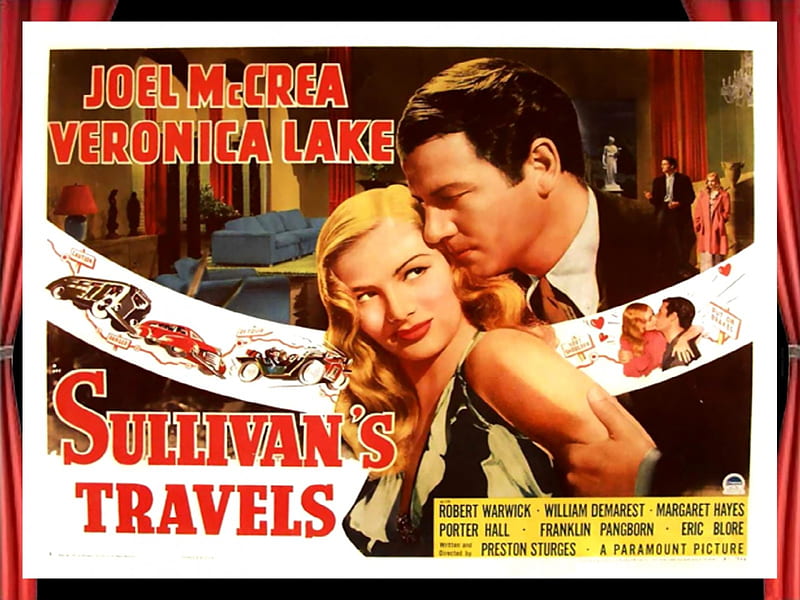 sullivans travels03, posters, comedy, sullivans travels, drama, classic movies, HD wallpaper