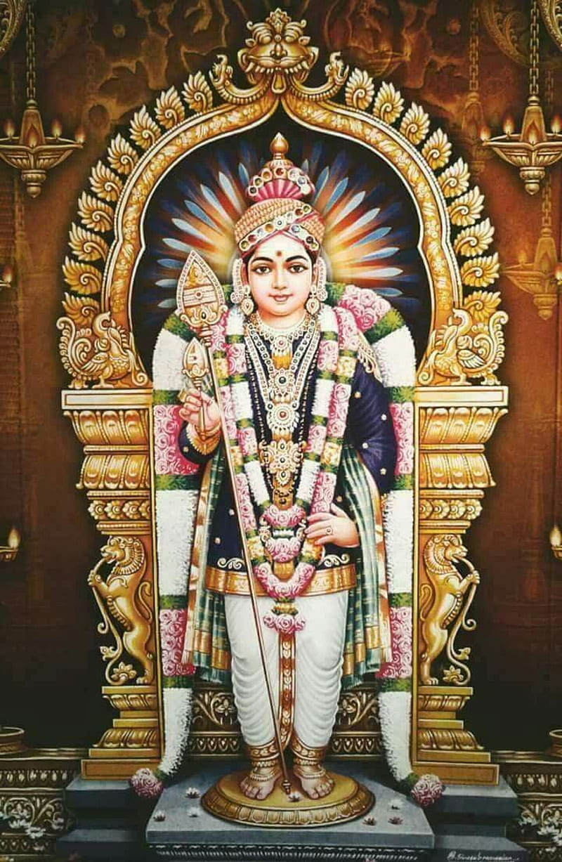 Raja Alankaram Palani Murugan, Thiruchendur Murugan, HD phone wallpaper