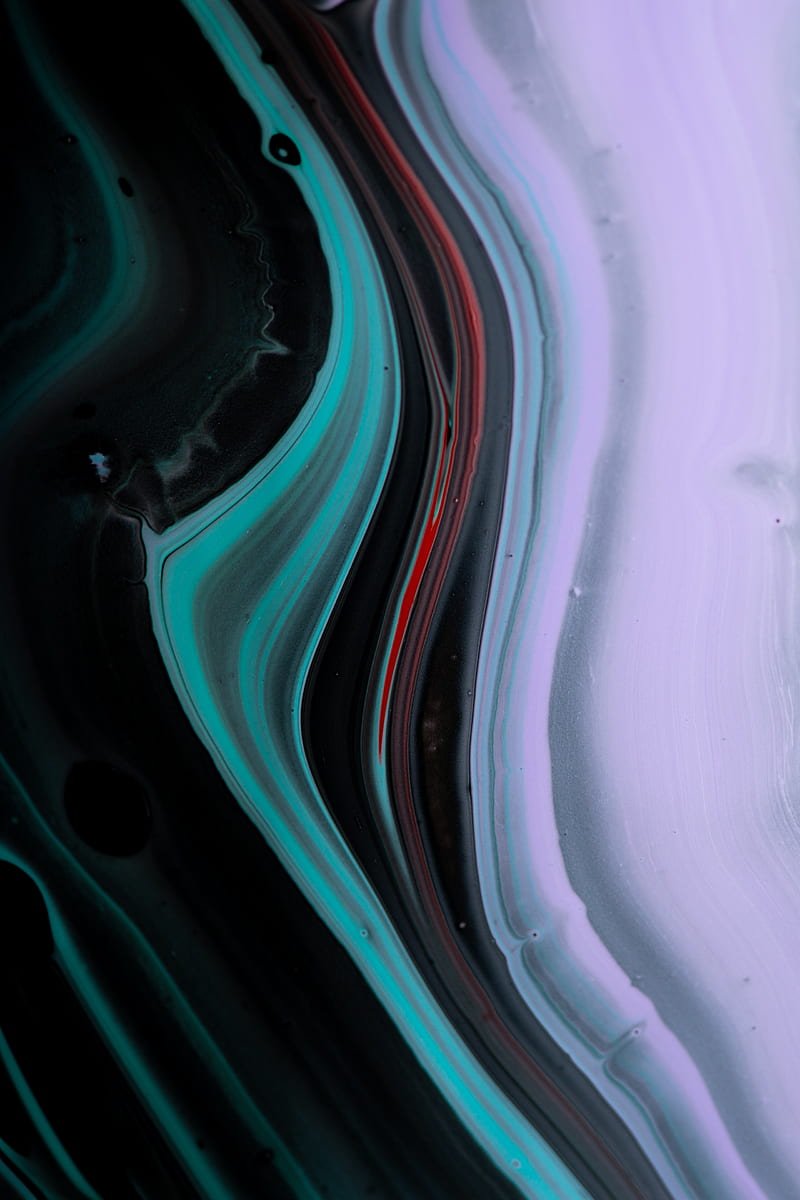paint, mixing, abstraction, liquid, colorful, HD phone wallpaper