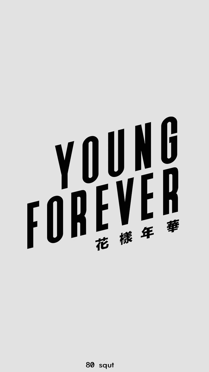 Bts, dorever, siempre, music, quote, sayings, world, young, youngforever,  yourself, HD phone wallpaper | Peakpx