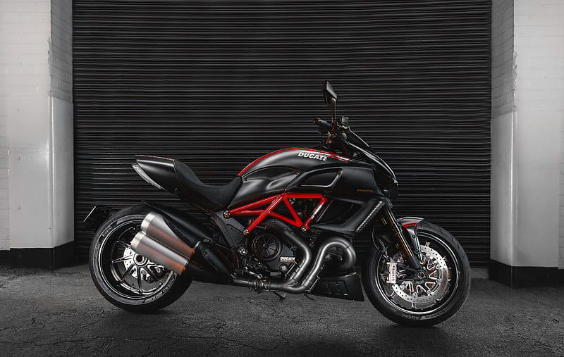 motorcycle, bike, esports, black, side view, power, HD wallpaper