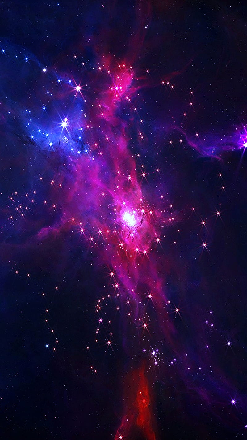 Universe Galaxy, lightning, nebula, nebulae, nebulous, note, storm, storms, thunder, HD phone wallpaper