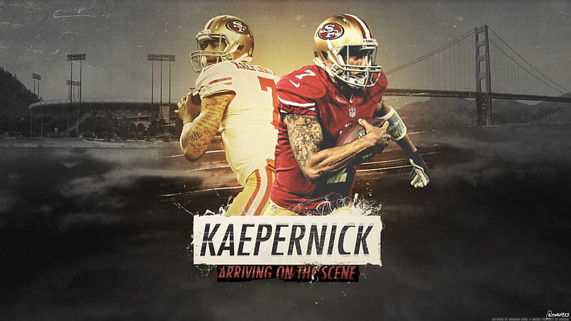 Colin Kaepernick: San Francisco 49ers quarterback, 09, 07, 2014, football, HD wallpaper