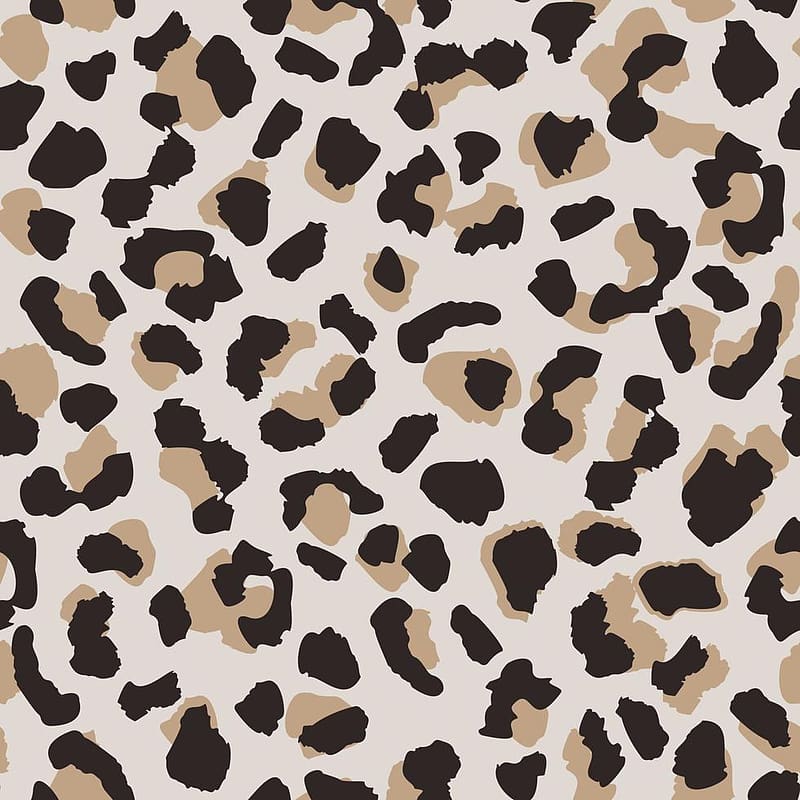 Abstract leopard skin seamless pattern. Animal fur . 5499713 Vector Art at Vecteezy, HD phone wallpaper