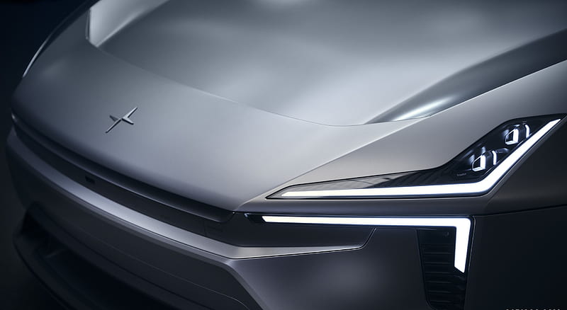2020 Polestar Precept Concept - Headlight, car, HD wallpaper | Peakpx