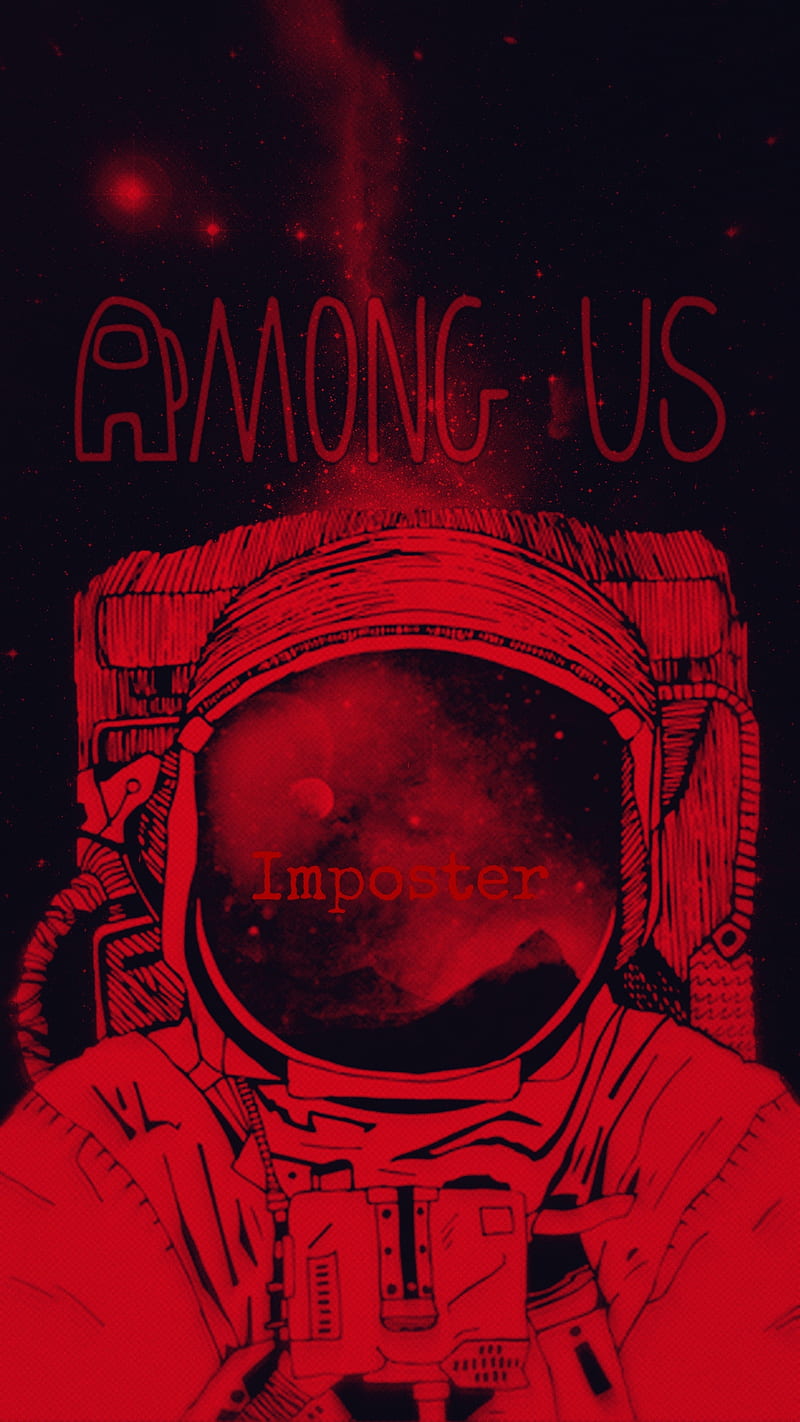 AMONG US, bigloag, imposter, red, space, sus, task, HD phone wallpaper