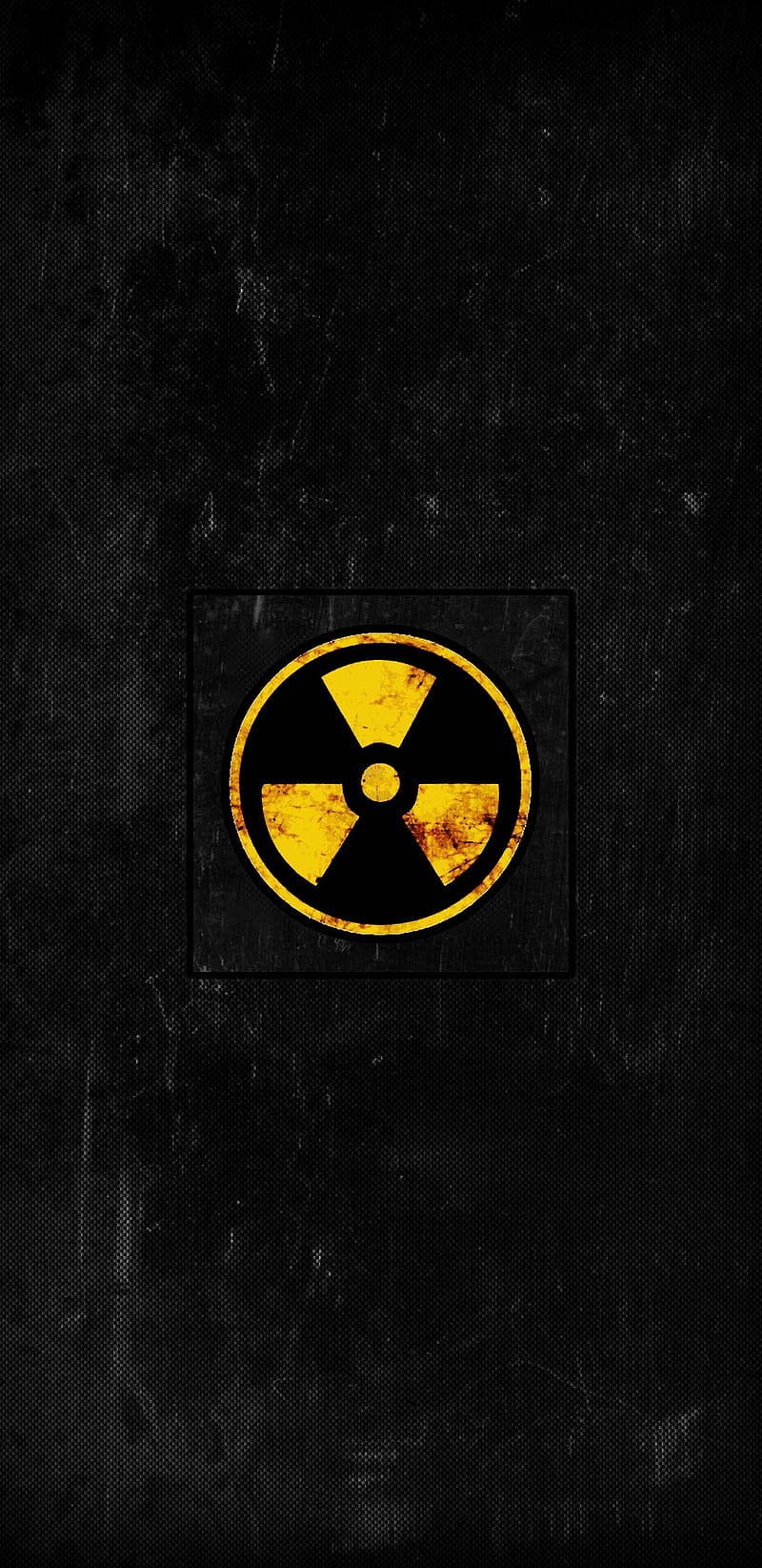 Radioactive, biohazard, yellow, black, military, nuclear, area 51, dark, HD phone wallpaper