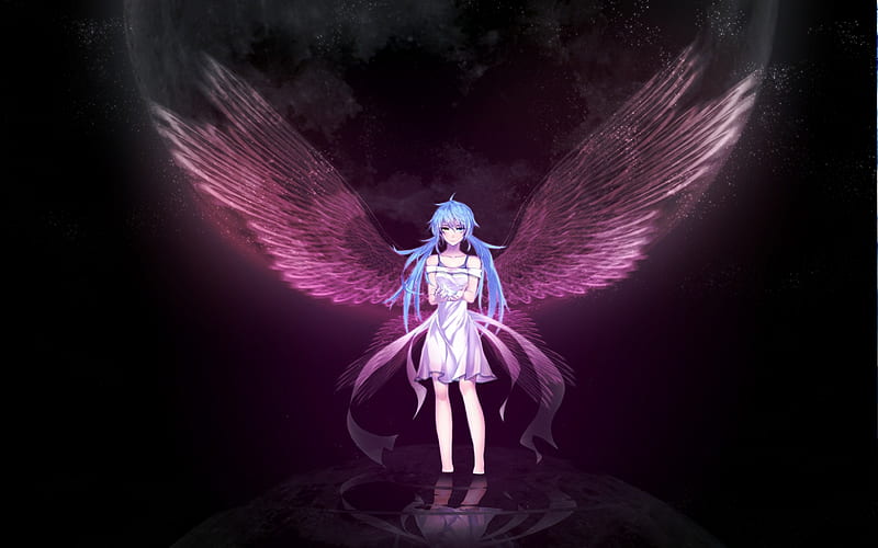 anime angel of water