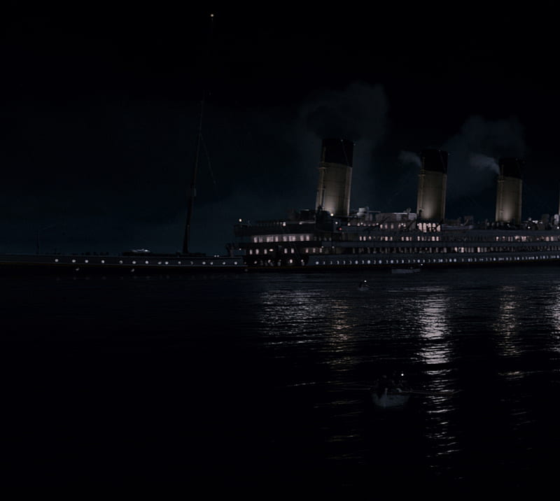 Titanic Dark Sinking, dark, sink, titanic, HD wallpaper