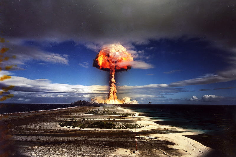 Armageddon, world war 3, nuclear, nuclear explosion, atomic bomb, HD wallpaper