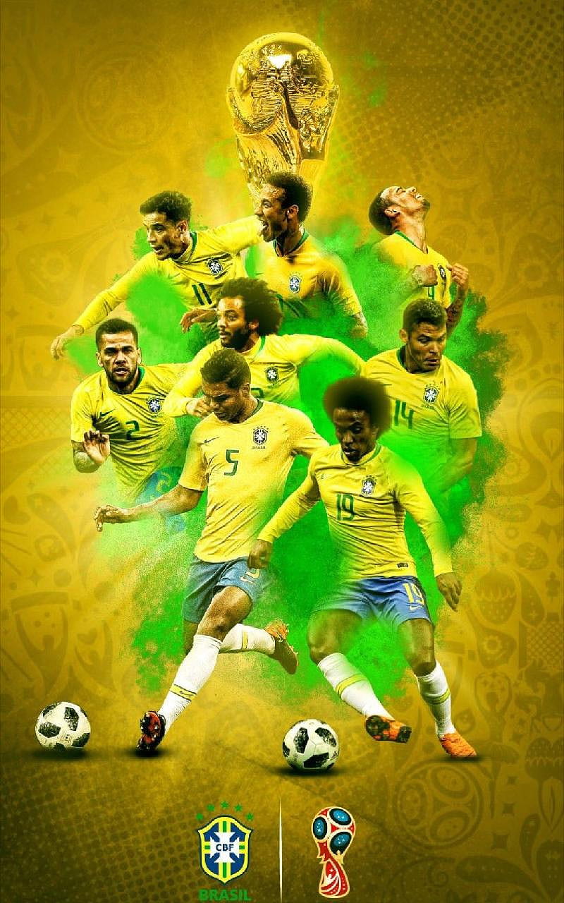 Brazil Football Player FIFA World Cup 2022 4K Wallpaper iPhone HD Phone  #320i