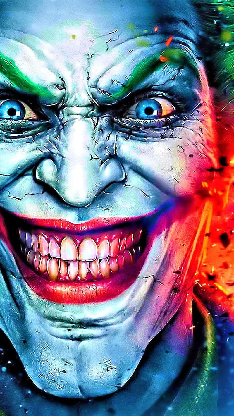 Joker face - Art Design HD wallpaper