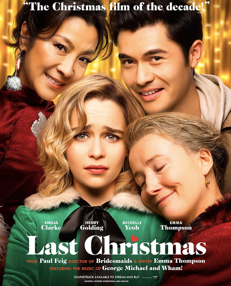 Last Christmas Movie (Nov 2019) - Trailer, Star Cast, Release Date, HD phone wallpaper