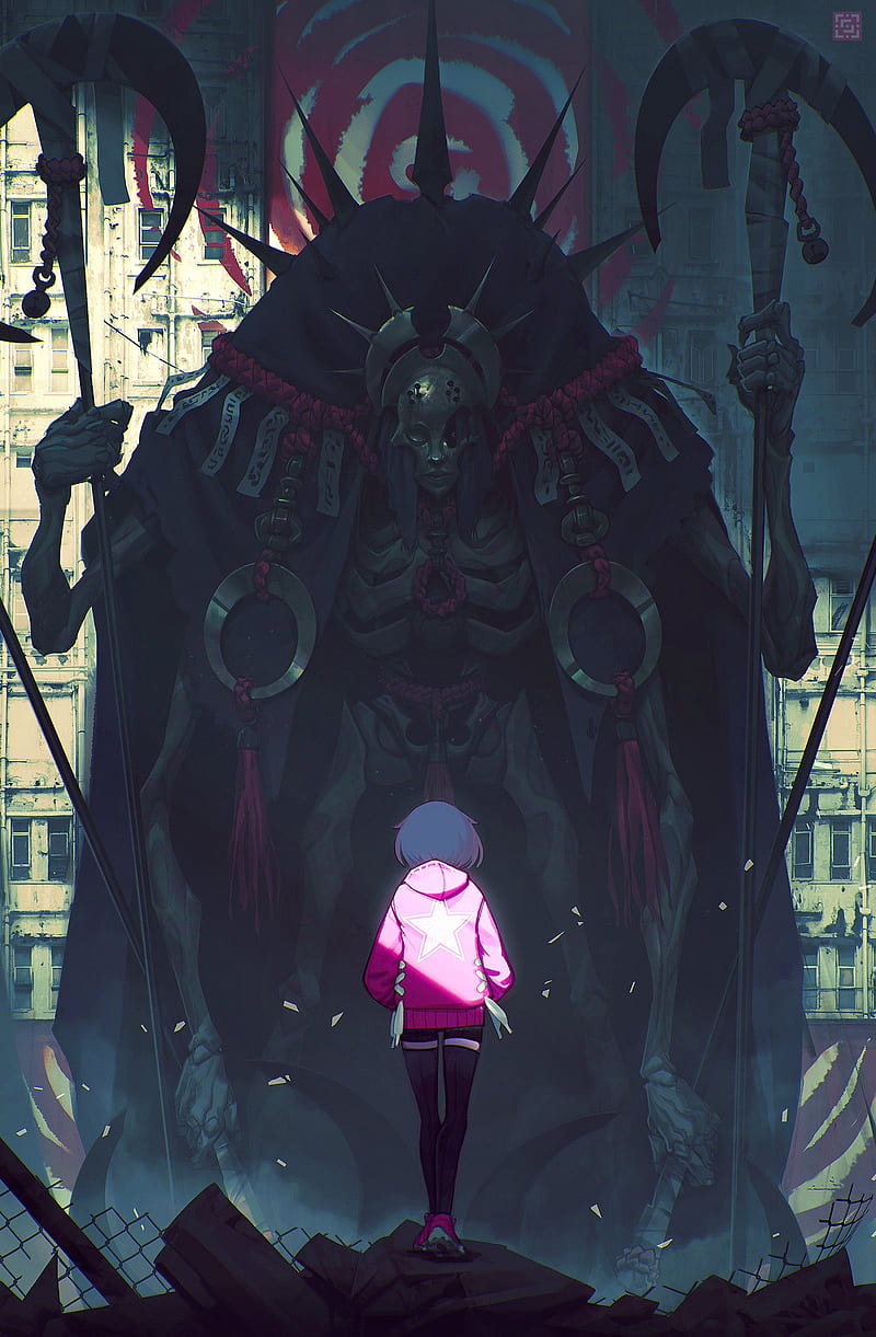Spirited Corrupted, alexis rives, anime, art, HD phone wallpaper