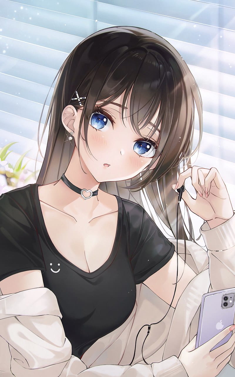 Anime, chica, chica linda, HD phone wallpaper | Peakpx