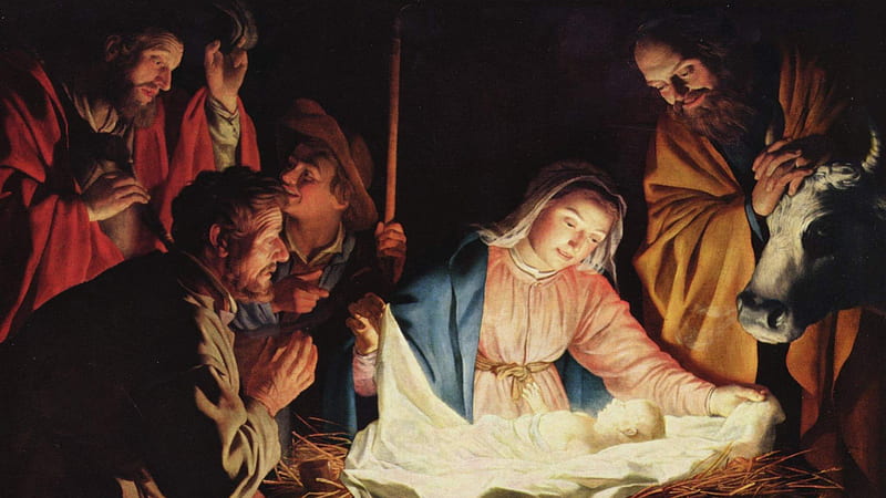 Of Jesus Birth For Christmas Jesus, HD wallpaper