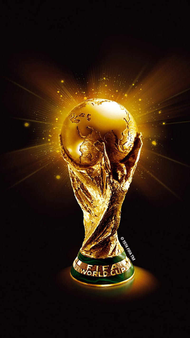 Download Kylian Mbappe Kissing World Cup Trophy Wallpaper  Wallpaperscom