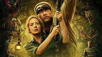 Movie Jungle Cruise Dwayne Johnson Emily Blunt Jack Whitehall