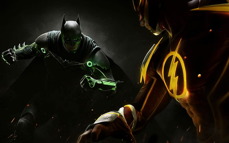 Injustice 2 ps4 2017-Game Posters, HD wallpaper