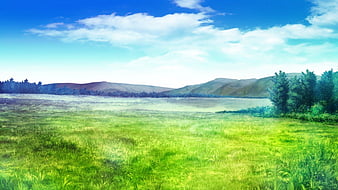 Landscape, pretty, scenic, grass, bonito, floral, sweet, mountain, nice,  green, HD wallpaper | Peakpx