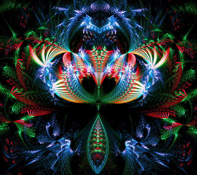 Epic Fractal, 3d, abstract, fractal pattern, HD wallpaper