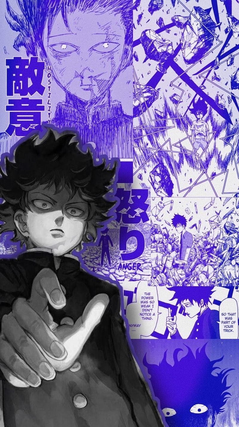 mob psycho 100, anime, manga, HD phone wallpaper