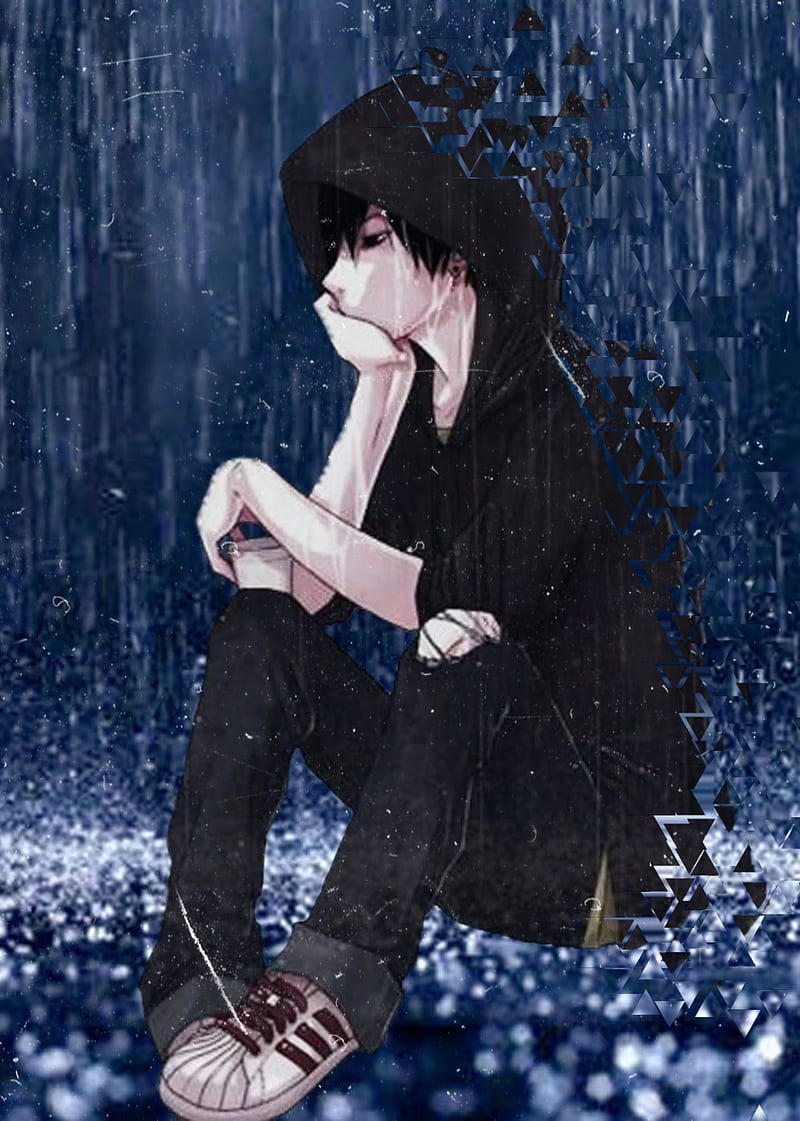 Slowly fading, anime, boy, like, sad, save, HD phone wallpaper ...