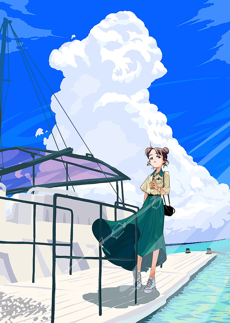 Steam Workshop::[ANIME] Girl on the pier