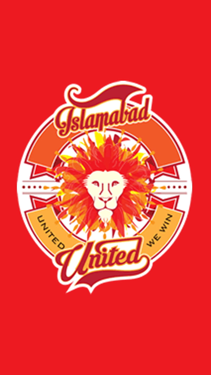 Islambad United, islamabad united, logo, pakistan, psl, red, HD phone wallpaper