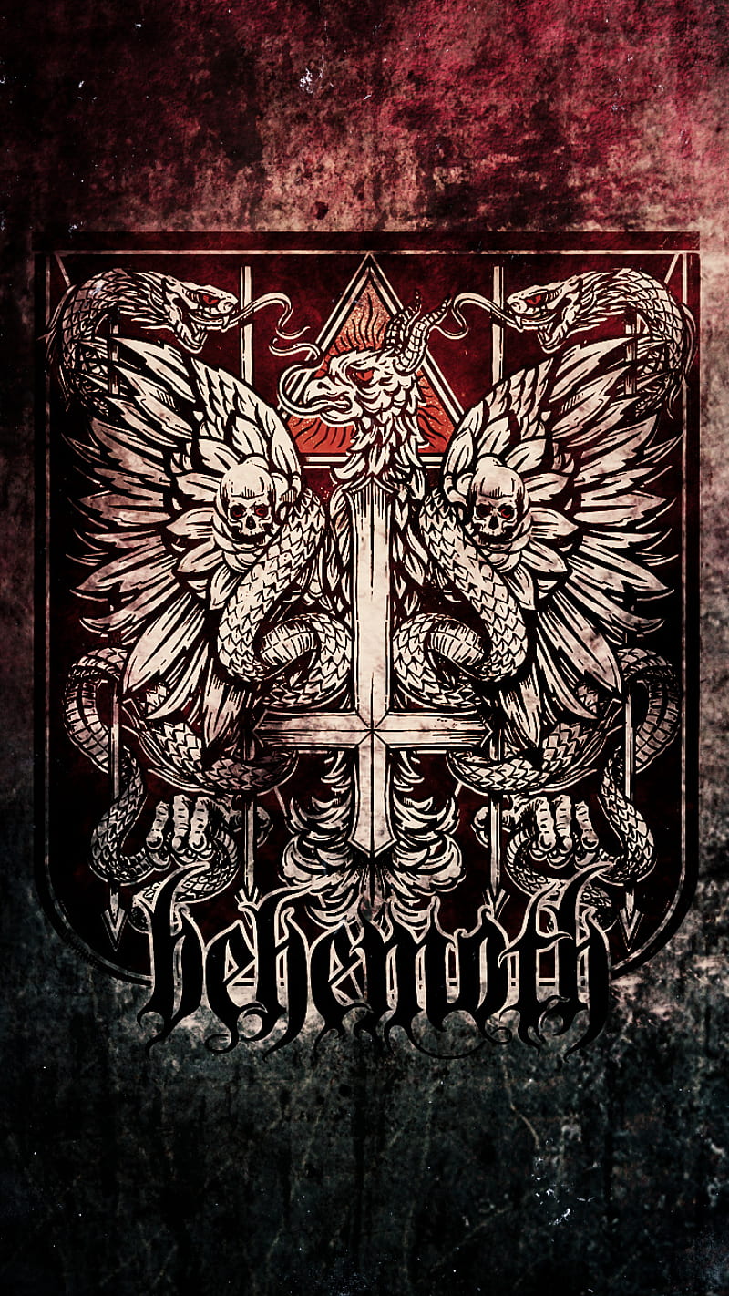 Behemoth, black metal, phoenix, snakes, HD phone wallpaper
