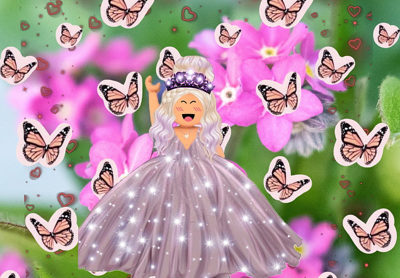 Princesse Roblox, Roblox Animation, Cute Tumblr Wallpaper