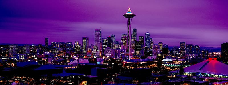 Cities, Seattle, , Space Needle, HD wallpaper