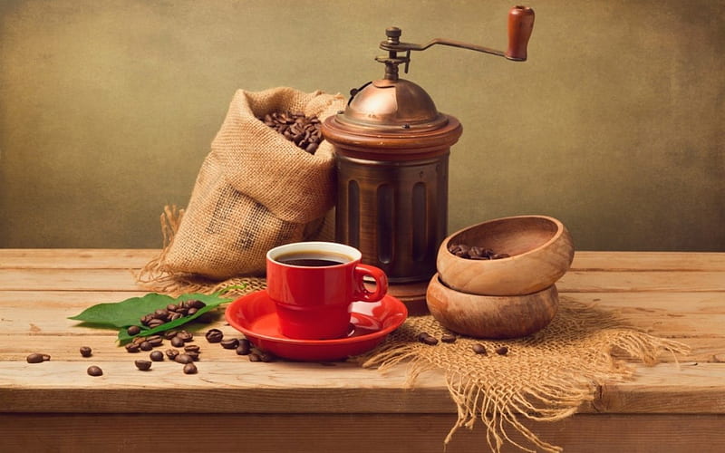 Coffee, seed, drink, grind, HD wallpaper