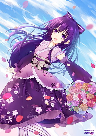 Anime Cute Girl Kimono 8K Wallpaper #216