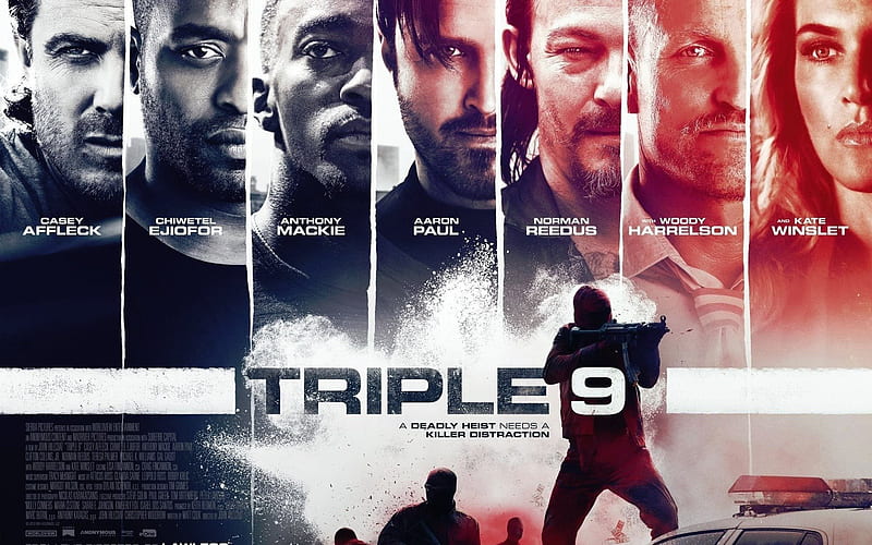 three nines, poster, triple 9, HD wallpaper