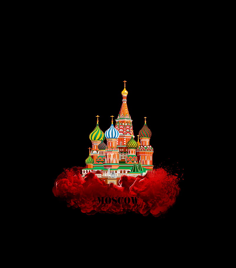 MOSCOW, castle, church, night, russia, theme, tokyo, tower, HD phone wallpaper