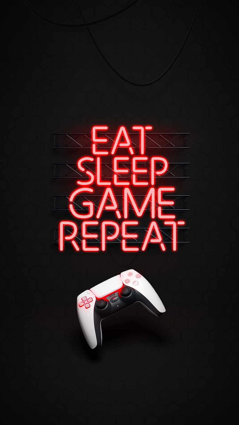 Eat Sleep Game Repeat IPhone 1 - IPhone : iPhone in 2022. iPhone , Gamers iphone, iphone, HD phone wallpaper
