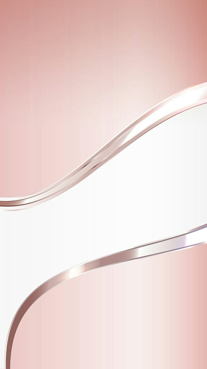 Pink, white, gold, rose, pattern, samsung, abstract, HD phone wallpaper