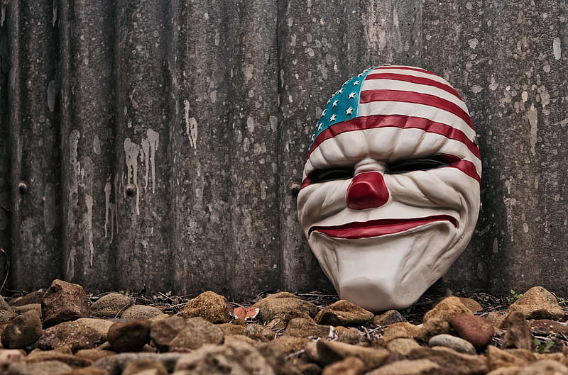 USA Evil Mask, HD wallpaper